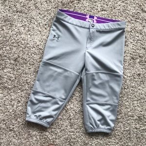 Under Armour girls softball pants